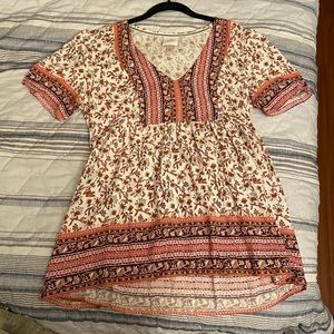 NWOT Peplum Style Blouse